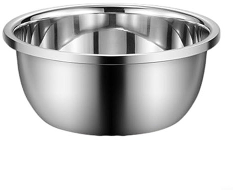 Frusta per insalata in acciaio inox, utensile da cucina comodo e affidabile (ciotola da 28 cm)