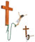 Ocastuted Bungee-Jesus-Kruzifix, springende Jesus-Figur, Wandkunst-, springender Jesus, Kunstharzfigur, ästhetische Kunst, Jesus-Figur für Zuhause, Kirche, Wohnzimmer, Arbeitszimmer, Schlafzimmer