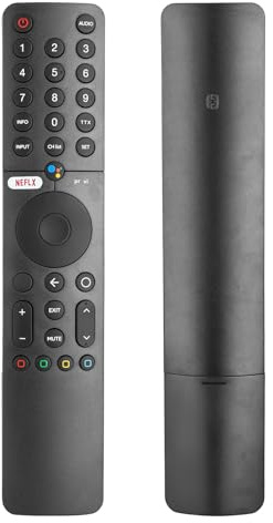 XMRM-19 Sprachfernbedienung Kompatibel mit Smart TV P1 Q1 Serie L32M6-6AU L43M6-6AU L55M6-6AU L75M6-ESG Ersatz Controller