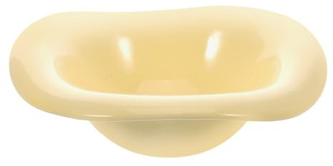 Mobestech Ceramic Salad Bowl for Serving Yogurt Oatmeal Fruits Pasta Desserts Decor in Soft Yellow Versatile Easy to Clean for Breakfast Snacks