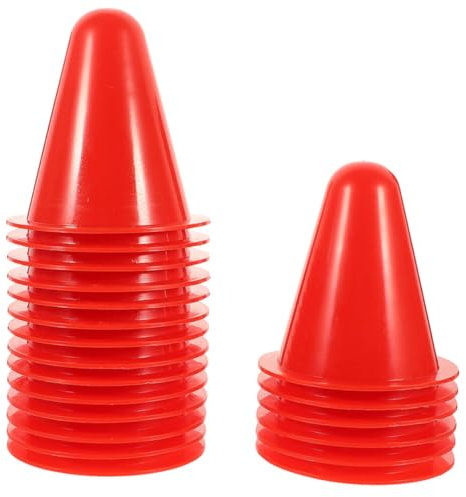 iplusmile 40stücke Kleine Sport Markierung Aus Road Block Straße Zum Rollschuhlaufen Und Agility-Training