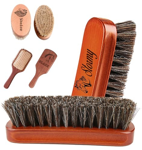 UIDMEN Personalisierte Pferdehaarbürste mit Muster und Name, Custom Pferdepflegebürsten für Fellpflege und Haarverlust, Geschenk für Pferdeliebhaber, Pferdepflegezubehör, Geschenk für Geburtstag