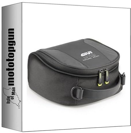 givi tankrucksack ea144b tanklock schwarz 5 lt + träger kompatibel mit triumph tiger 800 xc/xr 2018 2019 mototopgun ea144b + bf02