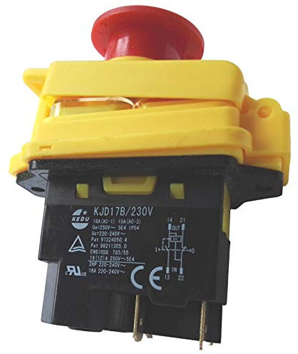 Kedu KJD17B/230V - Interruttore magnetico a 4 pin