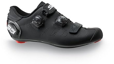 Sidi Herren Scarpe Ergo 5 Mega Matt cycling footwear, Mattschwarz, 45 EU