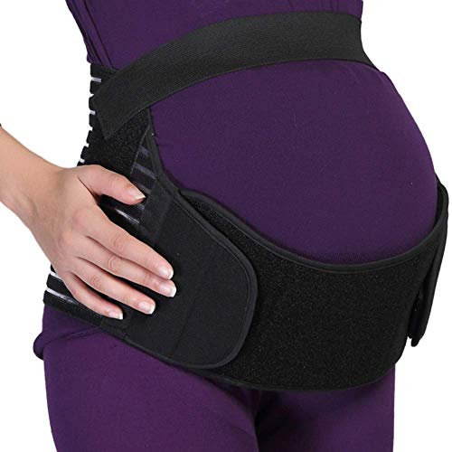 LOVELYBOBO Femme Enceinte Ceinture - Ceinture de Maternité Soutien Lombaire et Abdominal pour Femme Enceinte - Bandeau de Grossesse Elastique et Comfortable - Gaine Abdominale Respirable