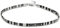 Made by Nami Boho Surfer Choker-Halsband - Verstellbar und 100% Wasserfest - Bunte Ethno Hippie Choker-Kette für Damen und Mädchen - Handmade Sommer Festival Strand Accessoires (Weiß)