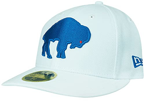 New Era 59FIFTY - Cappello da uomo con visiera Buffalo Bills Omaha a basso profilo