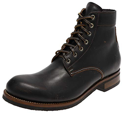 Sendra Boots Stivali da uomo Grasa 17324 Stivali stringati Scarpe in pelle marrone, Grasa, 41 EU