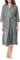 NY Threads Damen-Bademantel, lang, gestrickt, 3/4-Ärmel, weicher Kimono, leicht, Loungewear, GRAU, M (pack1)