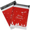 Weihnachten Versandbeutel Plastik,60 Stück Versandtaschen für Weihnachten 30 x 40 cm Wasserdicht Selbstverschließend Posttasche Versandtaschen für Verpackungen Zubehör und Weihnachtsgeschenke,Rot
