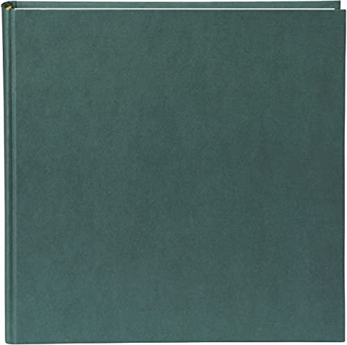 goldbuch Fotoalbum Hanf-Papeterie Midnight Green 25x25 cm
