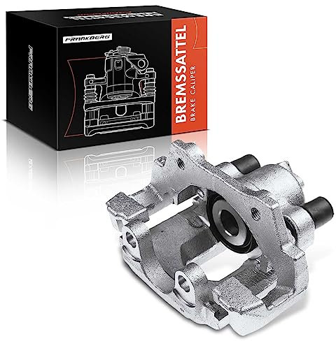 Frankberg Brake Caliper Disc Brake Rear Left with Bracket (hole spacing 76, 2mm) Compatible with 3 Series E46 3 Series Cabriolet E46 3 Series Coupe E46 Replace# 34211165033