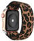 Stretchy Band Compatible with Apple Watch Strap Scrunchies Elastic 38mm/40mm/41mm/42mm/44mm/45mm/49mm Retro Pattern Printed Replacement Wristband for iWatch ultra/8/7/se/6/5/4/3,Brown Leopard