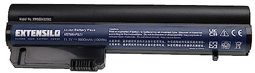 EXTENSILO Batterie Compatible avec HP EliteBook 2530p, 2540p Ordinateur Portable (9000mAh, 11,1V, Li-ION)