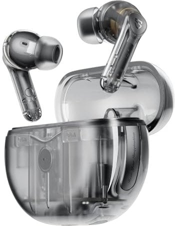 SoundPEATS Air4 Pro Kabellose Kopfhörer mit AptX Lossless, Bluetooth 5.3 Kopfhörer Adaptive Hybrid-Aktive-Geräuschunterdrückung, In-Ear-Ohrhörer mit 6-Mic und AptX-Voice für Anrufe, 26 Stunden, APP EQ