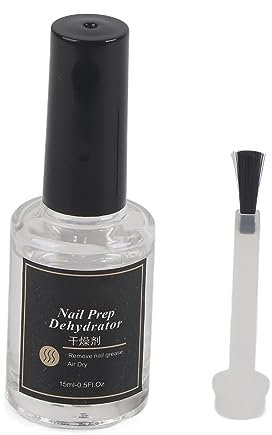 Nagel-Dehydrator und Primer, Dehydrator Nail Prep Nail Primer, Schnell Trocknend, 15 Ml, Nagel-Dehydrator, Schnell Trocknende Nagelspitzen, Verlängerung, DIY-Nagelkunst für
