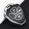 ONNAT TPU-Schlüsselhülle, Tasche, Schlüsselanhänger, Auto-Schlüsselanhänger, für Toyota RAV4 Crown Avalon Corolla Camry Reiz Venza Matrix