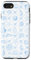 iPhone SE (2020) / 7 / 8 Preppy Coastal Seashells, Starfish & Bows in Light Blue Case