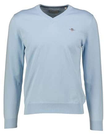 GANT Pullover mit V-Ausschnitt aus Einer Baumwoll-Wollmischung Herren