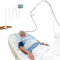 WDKXCN CPAP Schlauchhalter, Stabiler Verstellbar CPAP Schlauchheber und Schlauchunterstützung Aufhänger zur Verhinderung von CPAP Schläuchen Leckage & Verwicklung, Schwanenhals Tablet Halterung