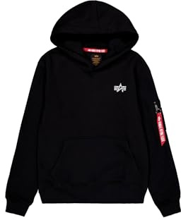 Alpha Industries Herren Signature Bp Hoody Kapuzenpullover (1er Pack)