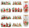 SOFPLATE 1 Box 6 Bögen 6 Stile Weihnachts Transferaufkleber UV DTF Becherverpackungen Weihnachtsbaum Weihnachtsmann Lebkuchenmann Wasserdichte UVDTF Aufkleber Für Trinkbecher Wasserflaschen Dekoration