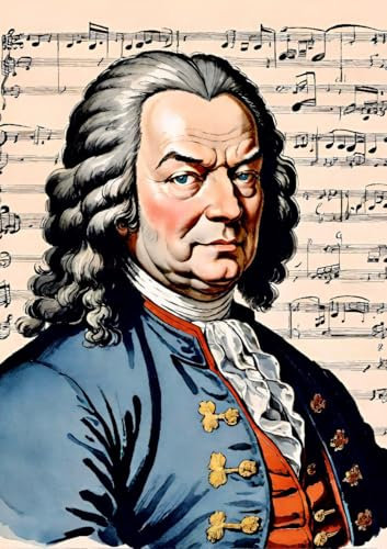 CALVENDO Poster 29,7 x 42,0 cm Hochformat Johann Sebastian Bach (1685-1750)| Bilder, Kunstdruck, Wandbild, Wanddeko, Prints ohne Rahmen
