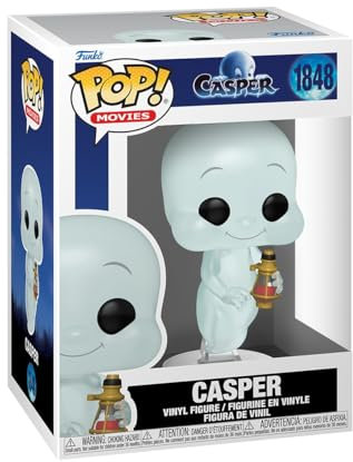 Funko Pop! Movies: Casper McFadden 30th – Casper McFadden - 1/6 de Probabilidades de Obtener la RARA Variante Chase - Casper (1995) - Figura de Vinilo Coleccionable - Idea de Regalo - Horror Fans
