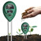 JWDMHSJ Bodentester, 3-in-1 Bodenmessgeräte mit PH, Feuchtigkeit und Licht, feuchtigkeitsmessgerät Pflanzen, ph messgerät Erde, für Garten, Bauernhof, Rasen, Kein Batterien erforderlich
