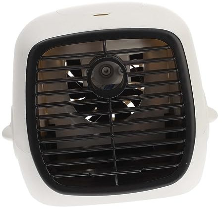 Alipis Tragbare Kühlventilator Persönlicher Luftkühler Desktop Kühlgerät Schreibtisch Dekoration Klimaanlage Fürs Auto Rutschfeste Unterseite Geräuscharme Bedienung Ein Tasten