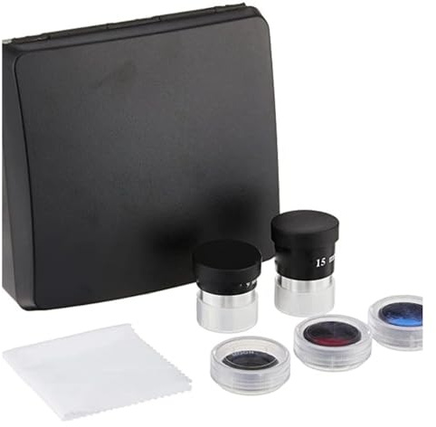 Telescope Accessories Accessory Kit (1.25;)15mm Eyepiece 6mm Eyepiece 2x Barlow Lens #80A Blue