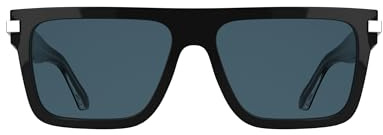 Calvin Klein Unisex Adult Sunglasses CK26505S - Black with Solid Blue Lens