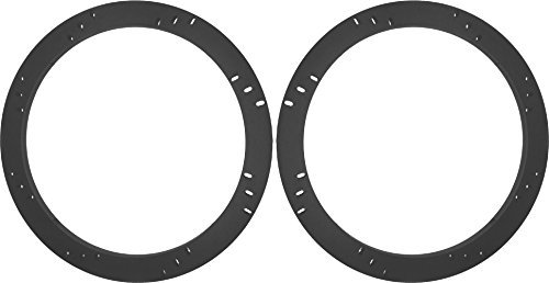 8 Subwoofer Speaker Spacers Depth Extender Extending Rings - 1/2 thick - ID: 7 1/8 OD: 8 7/8 - 1 Pair - SSK8K - Stackable - Perfect For Framing Fiberglass Enclosures