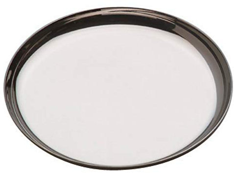 PIAZZA Confezione da 4 Sottobottiglia, Ideali per il Bar - in Acciaio Inox - Diametro 13 cm, argento