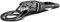 Inovey Voiture Keychain Gros Haut De Gamme Jaguar Keychain Métal Pendentif Tête De Léopard Petit Cadeau - 648 Nickel Noir