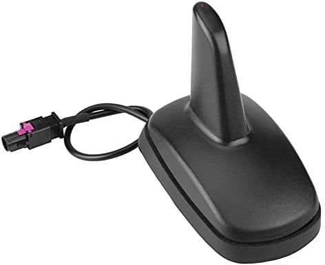 Keenso Auto Haifischflosse Antenne Schwarz Dachantennen Radio AM FM Antenne für 5 6 6R mit Fakra Stecker