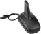 Keenso Auto Haifischflosse Antenne Schwarz Dachantennen Radio AM FM Antenne für 5 6 6R mit Fakra Stecker