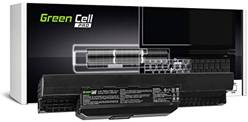 Green Cell PRO A31-K53 A32-K53 A41-K53 A42-K53 A43EI241SV-SL Akku für Asus Laptop (5200mAh 10.8V Schwarz)