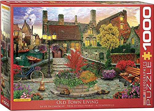 empireposter Romatische Altstadt von Dominic Davison - 1000 Teile Puzzle im Format 68x48 cm