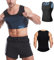 langjiao Schwitz-Top für Herren, Weste, Schlankheitsweste, Fitness, T-Shirt, Sauna-Effekt, Sport, Shaper, Gewichtsverlust, Body Shaper, Sport, Krafttraining