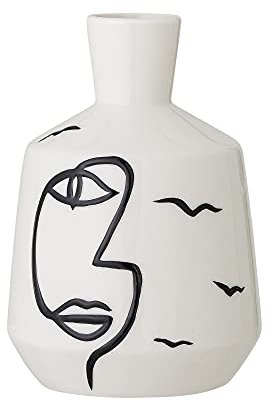 Bloomingville Vase Norma, weiß, Keramik