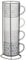 RA-HOMESTORE® New Patterned Jumbo Embossed Stacking Mugs 4pk Comes Together in A Neat Stack