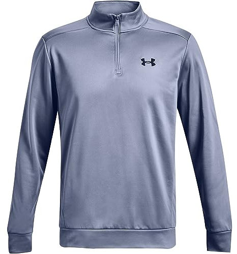 Under Armour Mens Fleece Tops Men's Armour Fleece® ¼ Zip, Aup, 1373358-767, MD