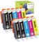 Druckerpatronen 364 XL kompatibel für Druckerpatrone HP 364 Tintenpatronen 364 HP 364 XL Multipack Drucker für Photosmart 5520 5510 7510(4 Schwarz,2 Cyan,2 Magenta,2 Gelb)