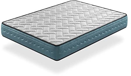 SHAULA Matratze 150X200 DEO, Hohe 22 cm, Härtegrad 3 (H3), Schaumkern, adaptiv und mittlere Festigkeit