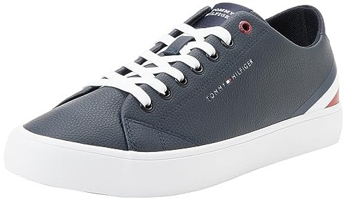 Tommy Hilfiger Herren Vulcanized Sneaker Core Low Schuhe, Blau (Desert Sky), 43