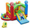 COSTWAY Kids Bouncy Castle, Inflatable Bounce House with 680W Blower, Slide, Basketball Hoop, Ball Pit, Children Blow Up Jumper for Indoor Outdoor (Candy Land Theme)
