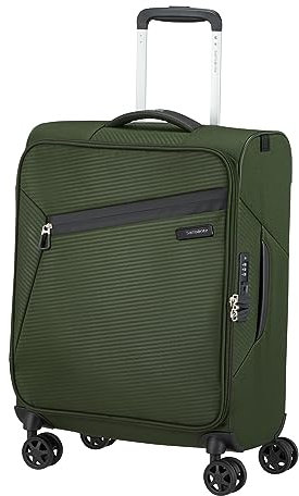 Samsonite Litebeam - Spinner S, Handgepäck, 55 cm, 39 L, Grün (Climbing Ivy)