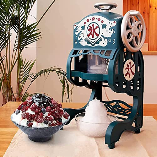 Kommerzielle Maschine, elektrischer Flauschiger Eisbrecher, Retro-Rasier-Eismaschine, kleine Rasier-Schneekegelmaschine für den privaten und gewerblichen Gebrauch, für Supermärkte,